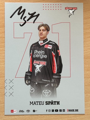 Mateu späth kölner haie - späth,