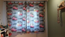 Gardinen Kinderzimmer Lightning Mcqueen