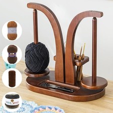 Garnknäuelhalter aus Holz –