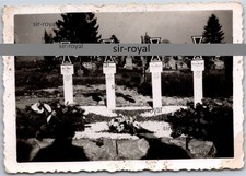 Wehrmacht Soldatenfriedhof 1939 Soldatengrab Heldenfriedhof - WK2 Foto 9x6cm
