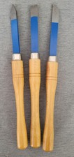 3 Heynen Holzmeißel Bildhauereisen Schnitzeisen Stechbeitel Drechsler HEYCO