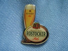 Pin Rostocker Pils Bier Hanseatische Brauerei Rostock Bierbrauerei Germany