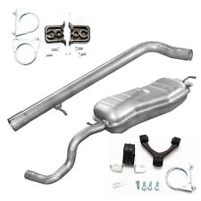 Komplette Auspuff  Mittelrohr+ Endtopf VW Beetle , Golf IV HB 1.9TDi + Anbausatz