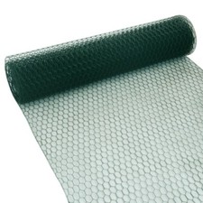 Sechseckgeflecht Hasendraht Kaninchendraht Maschendraht-Zaun Drahtgeflecht Grün