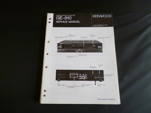 Original service manual - service,