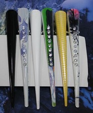 4-6 Set Haarklammer Haarspange Schnabelspange Beak Alligator Clip Klammer