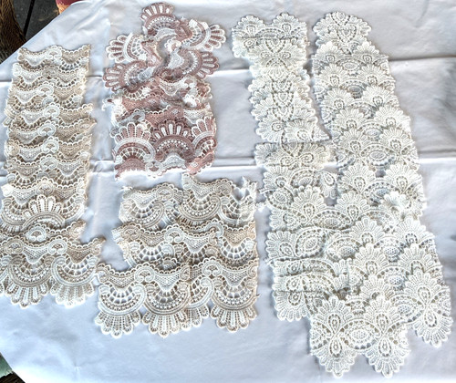 Shabby guipure spitze reste - shabby,
