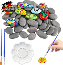 Flache Dekosteine zum Bemalen