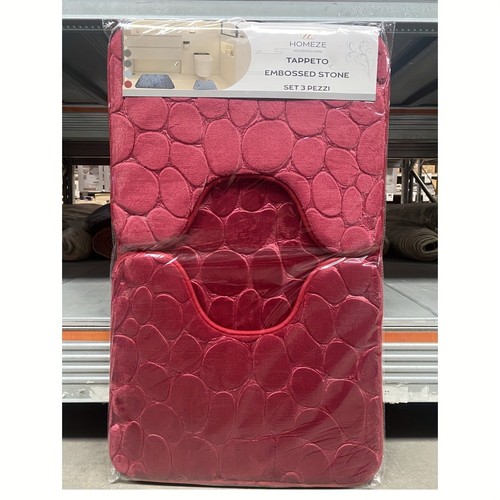 3er set badteppiche farben - 3er,