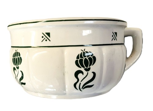 Jugendstil nachttopf keramik - jugendstil,