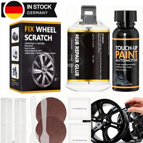 Felgen reparatur set schwarz - felgen,