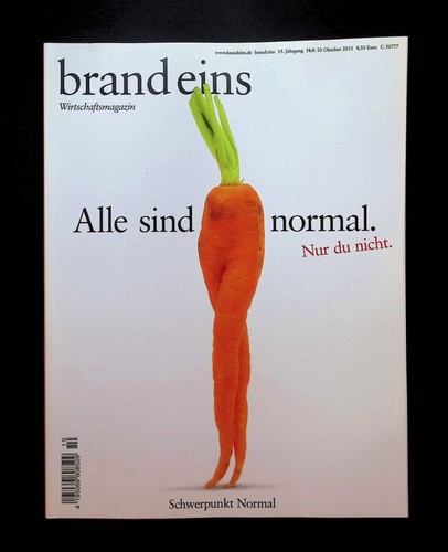 Wirtschaftsmagazin brand eins - brand,