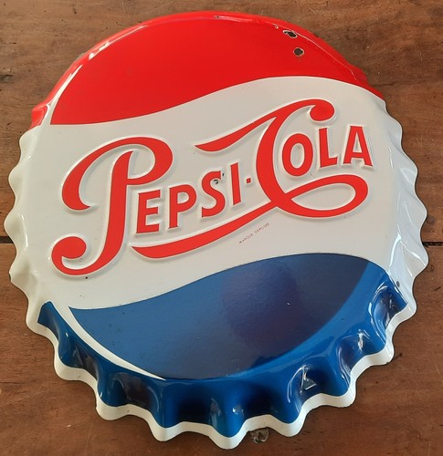 Alte emaille schild pepsi cola - alte, emaille-schild