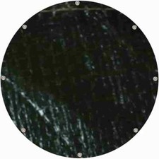 3 Meter runde Abdeckplane 210g/m² Holz Pool Gewebeplane Bauplane Abdeckplane