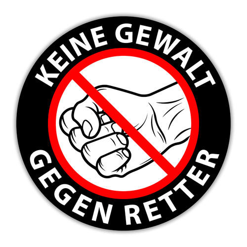 Aufkleber keine gewalt gegen - aufkleber,