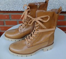 Gabor Glattleder Stiefeletten Schnürstiefel Boots Gr. 38 - 38,5 - 40