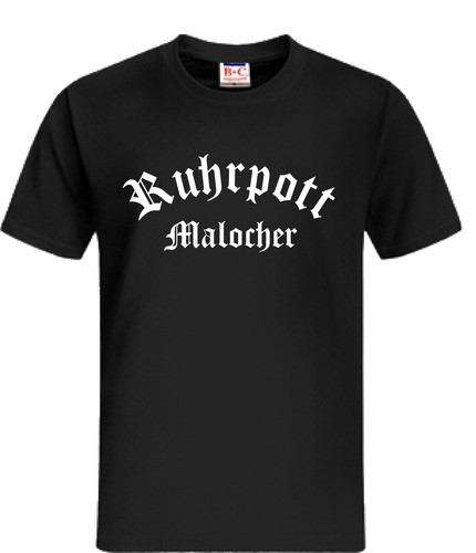 Shirt ruhrpott malocher - t-shirt,
