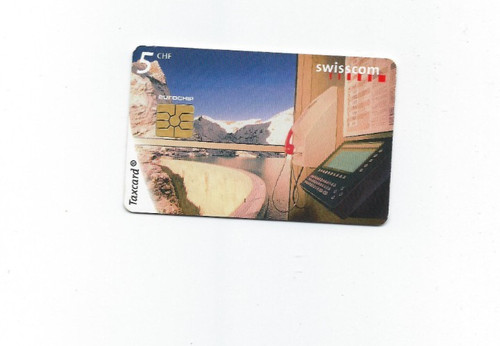 Telefonkarte taxcard - taxcard, (schweiz)