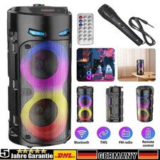 Bluetooth 5.0 Lautsprecher LED