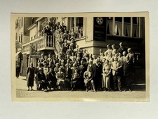 alte AK München "Gruppe vor Pension" ca. 1940