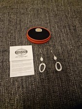 Original Fossil Hängeohrringe