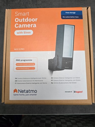 Netatmo noc pro smarte - noc-s-pro,