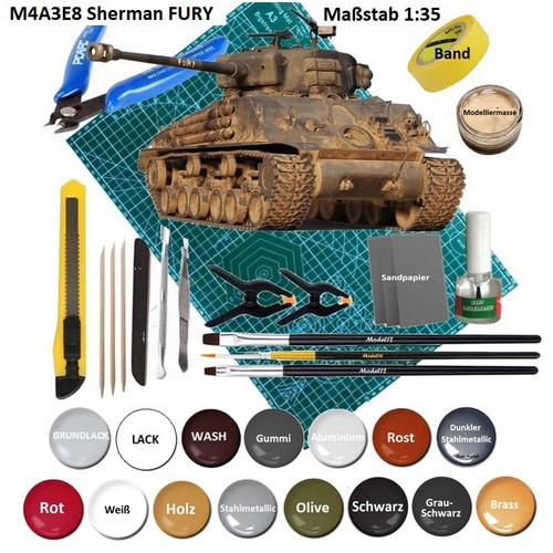 M4a3e8 sherman fury - m4a3e8,