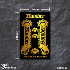 Marzocchi Sticker Gold |
