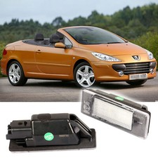 2x LED Kennzeichenleuchte