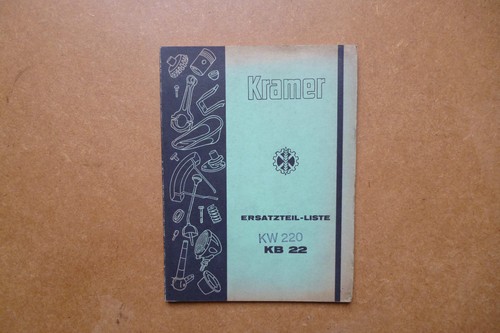 Kramer schlepper original - ,
