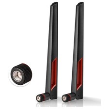 WLAN Antenne Dualband 10dBi RP-SMA für Router, Kamera, PC & mehr