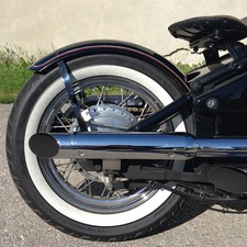 Custom Stahl Heckfender Runder 180 mm für Customumbauten wie Harley VT VN VS LS 