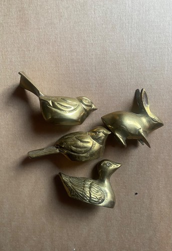 Vintage messing figuren - messing, set