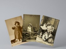 3 antike Postkarten Kinder