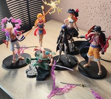 One Piece Sammelfiguren Anime Set/6 Figuren ca. 15cm/ Gebraucht