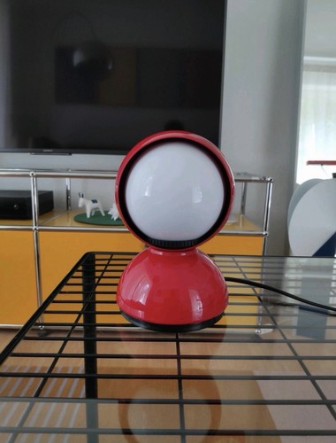 Eclisse artemide lampe rot - lampe,,