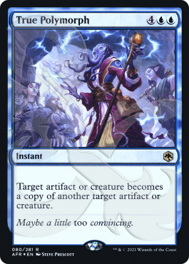Magic mtg true - true, polymorph
