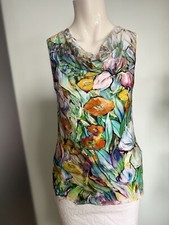 Wasserfall Top Bluse Gr 36 38