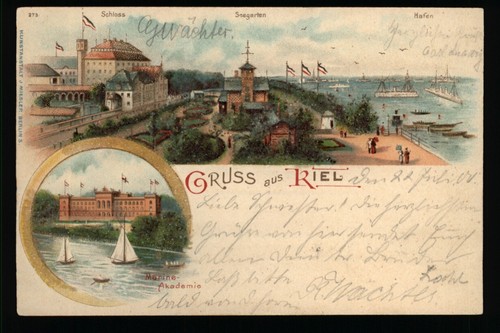 Gruss aus kiel tolle karte - *,