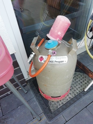 Gasflasche 11kg grau - gasflasche,