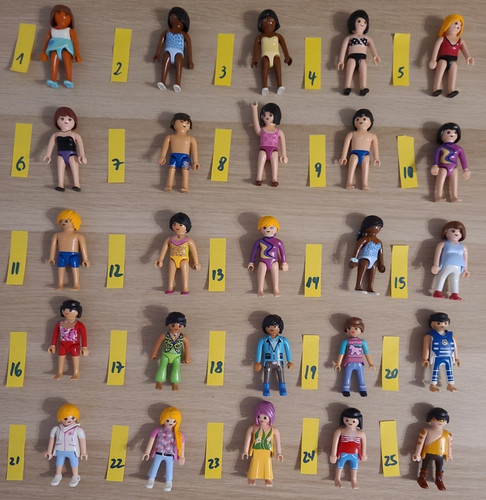 Playmobil versch figuren - figuren, (m)