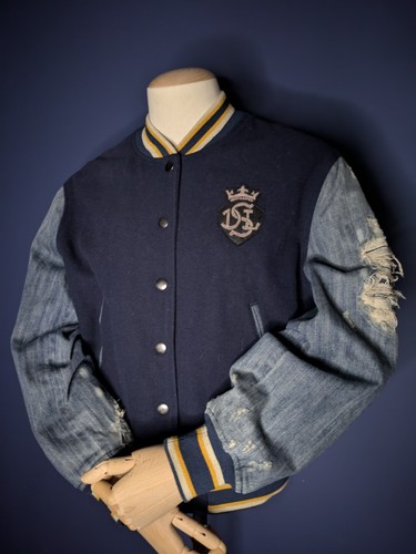 Diesel varsity jacket wool - varsity,