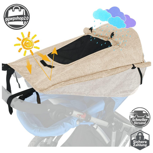 Sonnensegel kinderwagen - sonnensegel, uv