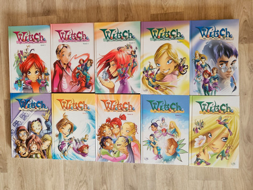 Disney comic 1 10 - w.i.t.c.h., 1-10