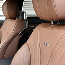 2x Für Mercedes Benz AMG Auto Schriftzug Zubehör Emblem Badges Sitz Ornamente