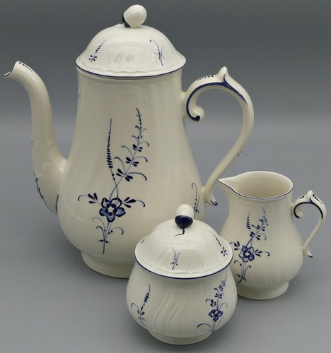 3tlg villeroy boch vieux - 3tlg.,