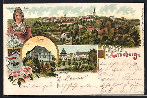 Lithographie grünberg h - i.,