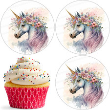 Einhorn Unicorn Muffinaufleger