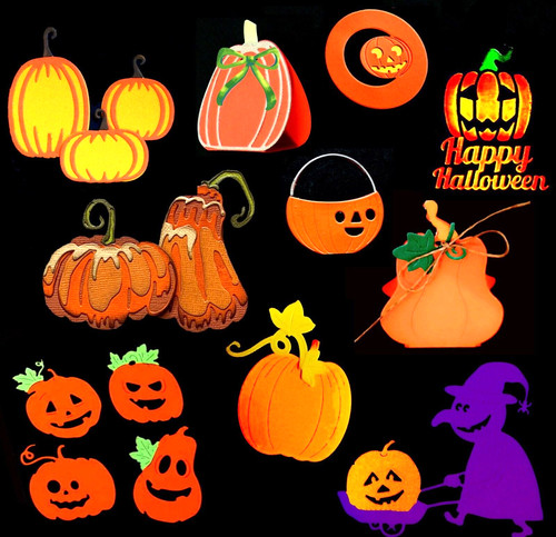 Halloween kürbis 3d - "halloween-,