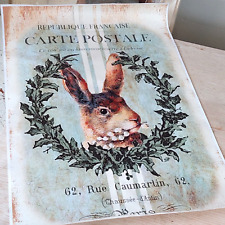 Leinwanddruck, Hase, Rue de Caumartin ,Paris, Landhaus-Deko